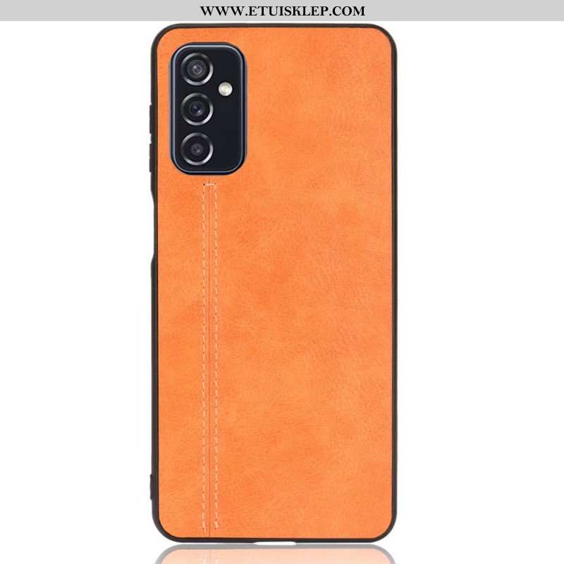 Etui do Samsung Galaxy M52 5G Sztuczna Skóra Z Lamówką